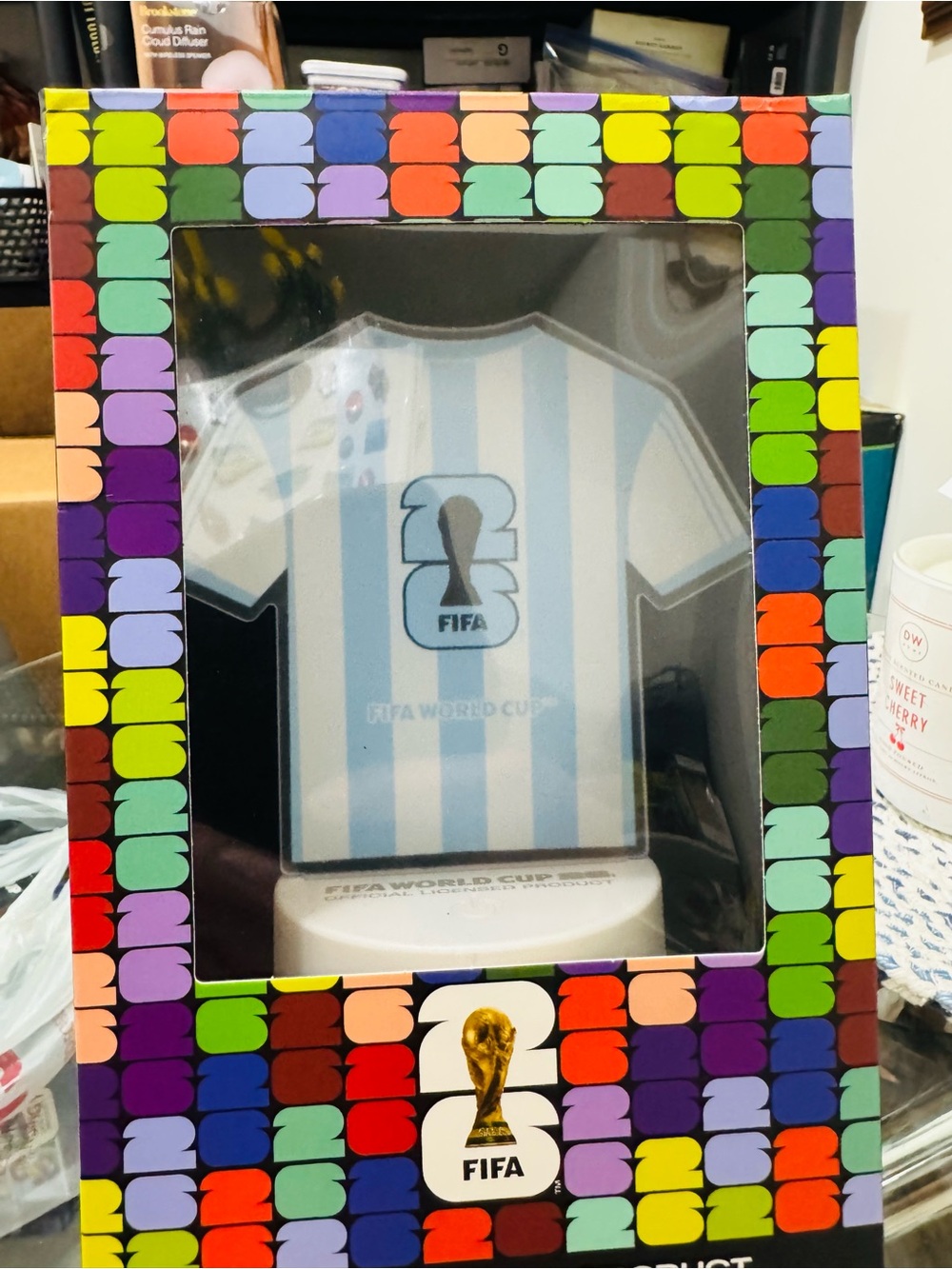 Argentina Blue & White Striped Jersey Collectible